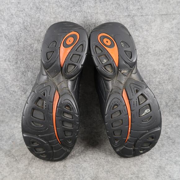 Merrell Shoes Womens 8.5 Slip On Clogs Black Smooth Leather Casual Warm Comfort - Picture 12 of 16